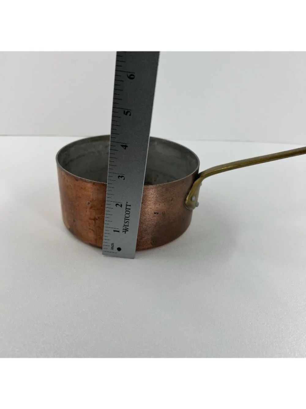 Centuria Baumlin Vintage French Copper Saucepan 6